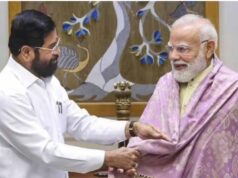 PM Narendra Modi से Eknath Shinde की मुलाकात, मिडिल ईस्ट संकट पर हुई खास बातचीत