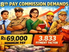 8वें वेतन आयोग में बड़ा ऐलान: ₹69,000 सैलरी, छुट्टी के बदले पैसा और 3x DA समेत कई फायदे