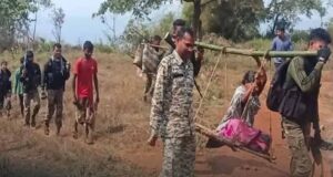 Dantewada में जवानों की तत्परता: गर्भवती महिला को समय पर अस्पताल पहुंचाकर बचाई जान