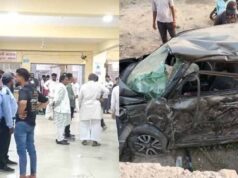 खंडवा में भीषण हादसा, बारात की कार खंडहरनुमा मकान से टकराई, 3 मृत और 2 गंभीर घायल