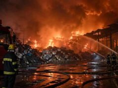 Bhopal कचरा ट्रांसफर स्टेशन में लगी भयंकर आग, 10 घंटे बाद हालात काबू में