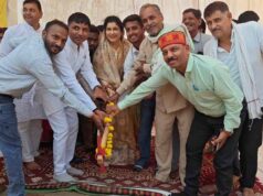 राज्यमंत्री गौर ने किया 6.20 करोड़ की लागत के सड़क निर्माण कार्य का भूमि-पूजन