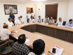 पेयजल और सीवरेज लाइन निर्माण की कठिनाईयां समन्वय से करें दूर : उप मुख्यमंत्री शुक्ल