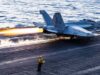 US की कार्रवाई: F/A-18 से ब्लॉकेड हमला, 3 ईरानी जहाजों को रोका