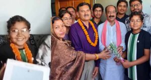 मेहनत रंग लाई: 10वीं टॉपर अंशुल को डिप्टी सीएम का स्पेशल गिफ्ट, खुशी से झूमी छात्रा
