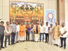वित्तमंत्री ओपी चौधरी के स्वागत में उमड़ा जनसमूह, आत्मीय अभिनंदन किया गया
