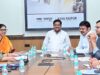 तीन माह के एकमुश्त राशन वितरण, भंडारण क्षमता और रिक्त पदों पर भर्ती प्रक्रिया की भी हुई समीक्षा