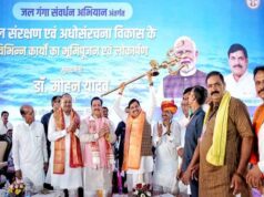 जल गंगा संवर्धन अभियान में 2.42 लाख कार्यों का लक्ष्य