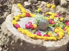 महाकाल की नगरी में नई खोज: मंदिर परिसर में शिवलिंग के साथ गुफानुमा ढांचा मिला