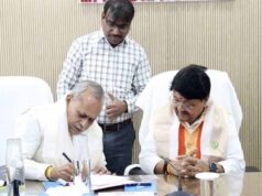 नवनियुक्त अध्यक्ष जैन ने संभाला मध्यप्रदेश गृह निर्माण एवं अधोसंरचना विकास मंडल का कार्यभार