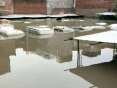 बारिश के बाद आगरा में हाहाकार, जलभराव से मकान ढहे और सैकड़ों दुकानें प्रभावित