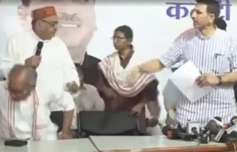कांग्रेस में घमासान की अटकलें, दिग्विजय सिंह की चेयर शिफ्टिंग का VIDEO वायरल; जीतू पटवारी का जवाब
