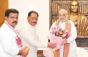 दिल्ली में अमित शाह से CM साय की मुलाकात, बस्तर के विकास और जनविश्वास पर हुई चर्चा