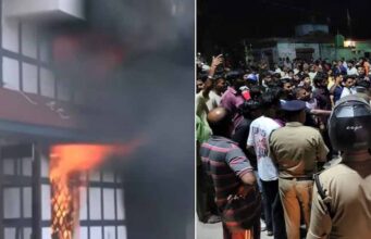 आरोपियों की गिरफ्तारी की मांग पर प्रदर्शन तेज, विकासनगर में बुलडोजर कार्रवाई शुरू