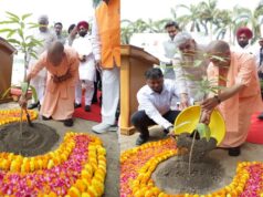 मां के नाम हरियाली का संकल्प, मुख्यमंत्री योगी ने अपने आवास पर किया पौधारोपण