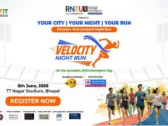 फिटनेस और जोश का संगम, भोपाल में पहली बार आयोजित होगी वेलोसिटी नाइट रन 2026