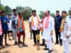 जब जंगल में खेला गया क्रिकेट, बैट हाथ में लेकर मैदान पर उतरे उप मुख्यमंत्री अरुण साव
