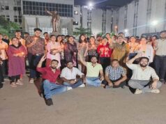 बाहरी राज्यों से आउटसोर्सिंग का विरोध, रायपुर में डॉक्टरों ने कैंडल मार्च निकालकर जताया आक्रोश