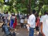 रायपुर में धर्मांतरण केस गरमाया, दो पास्टर अरेस्ट के बाद थाने में ईसाई समाज का प्रदर्शन