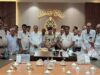 5 सदस्यीय चोर गिरोह गिरफ्तार चोरी गए चांदी के छत्र, मुकुट एवं अन्य सामग्री जब्त