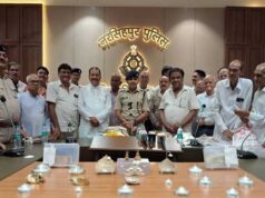 5 सदस्यीय चोर गिरोह गिरफ्तार चोरी गए चांदी के छत्र, मुकुट एवं अन्य सामग्री जब्त