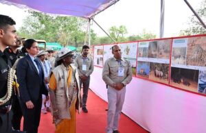 वन्यजीव संरक्षण को मिला प्रोत्साहन, राष्ट्रपति ने देखा चीता कमांड कंट्रोल सेंटर और प्रदर्शिनी