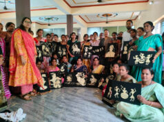 बलौदाबाजार में समूह की 40 महिलाओं को मिला धान और पैरा आर्ट का प्रशिक्षण
