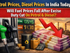 Petrol Diesel Price Today: 2 साल बाद घटे पेट्रोल-डीजल के दाम, पेट्रोल ₹5 और डीजल ₹3 सस्ता