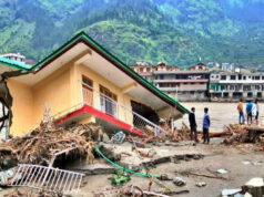 हिमाचल-उत्तराखंड में बारिश का कहर: जिस्पा में बादल फटा, धराली-हर्षिल में रातभर दहशत