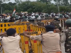 भोपाल में किसान आंदोलन तेज, राजधानी में प्रवेश से पहले सुरक्षा कड़ी; CM हाउस के चारों ओर पुलिस का सख्त पहरा