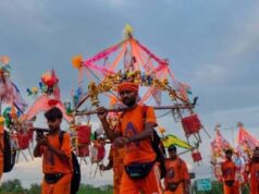 कांवड़ यात्रा पर पुलिस का सख्त पहरा, 228 किमी मार्ग पर सुरक्षा व्यवस्था मजबूत
