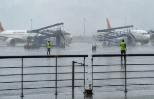 Mumbai Airport Weather: जीरो विजिबिलिटी से उड़ानें प्रभावित, इंदौर में 2 मिनट के गैप में उतरे दो पैसेंजर विमान, 240+ यात्री परेशान