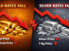 Silver Price Fall: चांदी का बुलबुला फूटा, कीमतों में बड़ी गिरावट; जानें 24 कैरेट सोने का आज का रेट