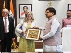 मुख्यमंत्री डॉ. यादव से जर्मनी के केएफडब्ल्यू डेवलपमेंट बैंक की सीईओ सु लाईबेक ने की सौजन्य भेंट