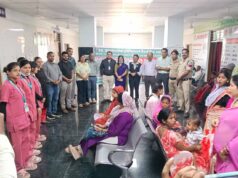 जिला चिकित्सालय अनूपपुर में निःशुल्क मेगा स्वास्थ्य शिविर सम्पन्न