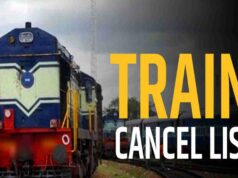 Train Cancelled: बिलासपुर जोन की 5 ट्रेनें अलग-अलग तारीखों पर रहेंगी रद्द, हजारों यात्रियों पर पड़ेगा असर
