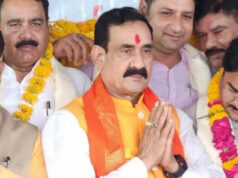 दतिया में बीजेपी का नया फॉर्मूला तैयार! नरोत्तम मिश्रा पर स्थिति साफ नहीं, आशुतोष तिवारी को मिल सकता है बड़ा पद