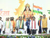 हाथ में तिरंगा, देशभक्ति का जोश; CM विष्णु देव साय ने भव्य तिरंगा यात्रा का किया नेतृत्व