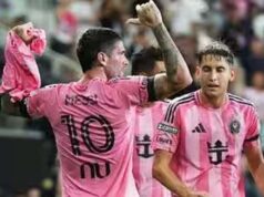 पिता के निधन के बाद मेसी बाहर, इंटर मियामी को मांटेरी ने 2-1 से हराया