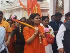 भोलेनाथ की भक्ति में अमरकंटक से निकली कांवड़ यात्रा, भावना बोहरा के नेतृत्व में कांवड़िए रवाना