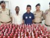 अवैध शराब की तस्करी का खुलासा, बिना नंबर स्कूटी समेत 2 आरोपी गिरफ्तार