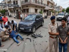 ग्वालियर में शराबी कार ड्राइवर का आतंक, 8 लोगों को कुचला; पुलिस ने मौके पर पकड़ा