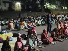 बदनावर-टिमरवानी फोरलेन विवाद: मुआवजे को लेकर अड़े किसान, रातभर खुले आसमान के नीचे डटे रहे