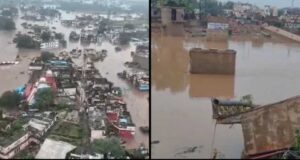 मंदाकिनी के रौद्र रूप ने मचाई तबाही, 42 साल पुराना पुल बहा; 400 दुकानें उजड़ीं, 700+ रेस्क्यू