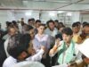 मल्टीलेवल कार पार्किंग का जायजा लेने पहुंचे केंद्रीय मंत्री सिंधिया