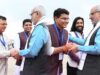 राज्यपाल डेका ने उपराष्ट्रपति राधाकृष्णन का किया स्वागत, मुलाकात में दिखी आत्मीयता