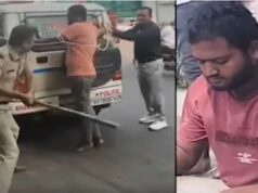 हत्या के आरोपी फैजल पर पुलिस का कहर, क्राइम सीन रिक्रिएशन के दौरान लाठियों से पीटा