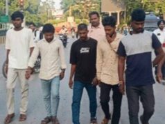 Bilaspur बवाल केस में पुलिस की सख्ती, 5 आरोपियों को लेकर निकाला गया जुलूस
