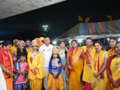 जय श्रीकृष्ण के जयकारों से गूंजा शहर, यादव समाज की भव्य शोभायात्रा में मंत्री लखन लाल देवांगन ने की शिरकत