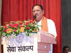 सेवा संकल्प अभियान के तहत गुजरात के वडनगर और बस्तर संभाग से रायपुर पहुंचे बाइक राइडर्स